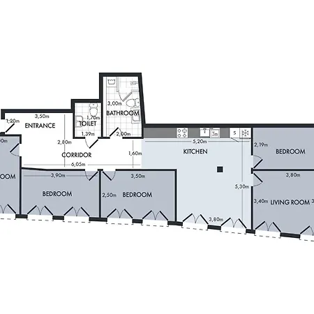 Sanders Leaves - Pleasant Four-bedroom In Downtown Kopenhaga