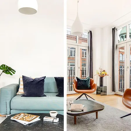 Sanders Leaves - Pleasant Four-bedroom In Downtown Apartment Copenhagen